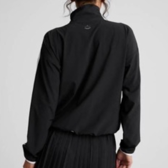 Beyond Yoga Contrast Half Zip Pullover Jacket Black White Women's Large L - Picture 3 of 9